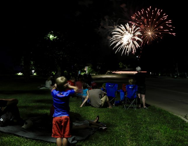 PHOTOS Lawrence Community Fireworks Show News, Sports, Jobs
